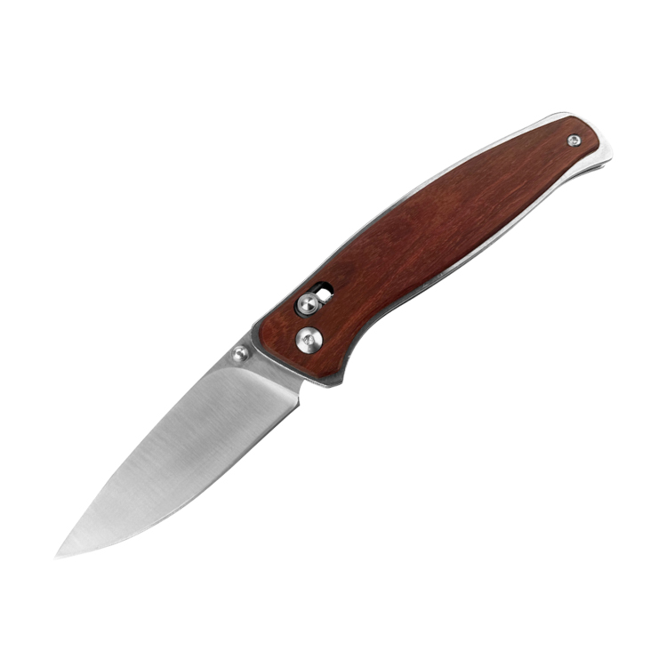 Hochwertiges EDC-Klappmesser aus Holz